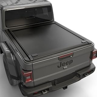 Aluminum Retractable Tonneau Cover Fits 2020-2026 Jeep Gladiator