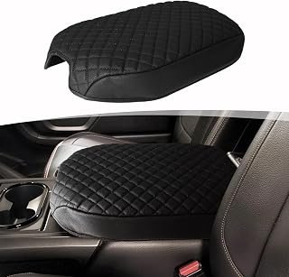 Center Console Armrest Cover for Nissan Titan 2016-2024 Black