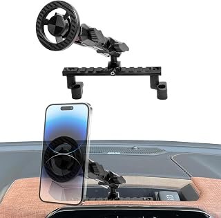 for Magsafe Dash Mount Phone Holder Compatible with Dodge Ram Truck 1500/2500/3500/TRX/RHO 2019+ Accessories, Magnetic Cell Phone Mounts, 360° Adjustable, One-Hand, Magnet (NOT for RAM Classic)