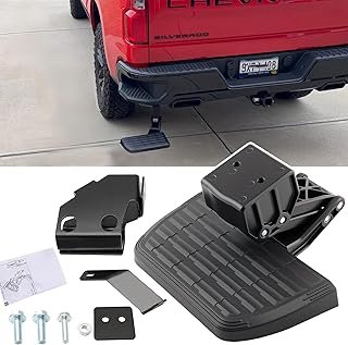Rear Bed Step Tailgate Bedstep for 2019-2026 Chevrolet Silverado 1500 & GMC Sierra 1500, 2022-2023 Chevrolet Silverado 1500 LD/LTD & GMC Sierra 1500 Limited Tailgate Step Replace # 75323-01A