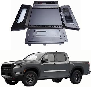 Tonneau Cover Pickup Truck Topper Bed Cap Canopy for Nissan Frontier 2005-2025 2026 Bed Cover with Lock Hardtop Accessories 5ft Box / 6ft Box(5ft Box Style b)