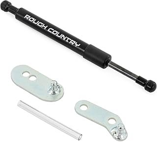 Rough Country Hydraulic Tailgate Assist for Nissan Titan 2WD/4WD (2017-2024) - Smooth Controlled Tailgate Drop, No-Drill Bolt-On Damper Kit