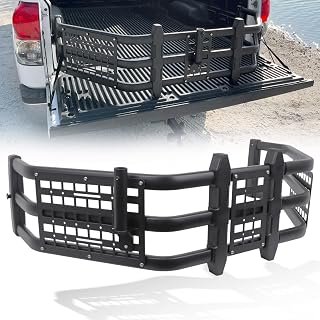Aluminum Truck Bed Extender w/MOLLE Panels Fit for F150/ Ram 1500