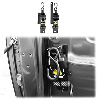 Retractable Tie Down Straps Compatible with 2013-2018 Dodge Ram 1500 Retractable Ratchet Straps Replacement for 2018 Ram 1500 Accessories(Ram1500 | 2013-2018)