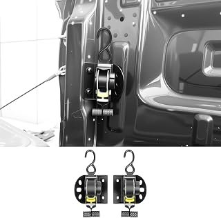 Retractable Tie Down Straps Compatible with 2014-2021 Toyota Tundra Retractable Ratchet Straps Replacement for 2021 Toyota Tundra Accessories(Tundra | 2014-2021)