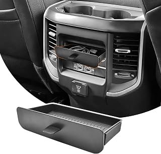 Rear Seat Storage Tray for 2019-2026 Dodge Ram 1500 2500 3500