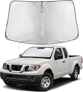 EcoNour Windshield Sunshade Compatible for Nissan Frontier 2006-2020 2021