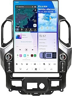 17.2 inch Touch Screen Upgrade Android Car Radio for Chevrolet Silverado GMC Sierra 2019-2023 Android 14 Car Stereo Carplay Android Auto GPS Navigation (Black)