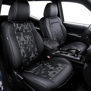 Leather Seat Covers Custom Fit for Tacoma Gen 3rd (2016-2023)