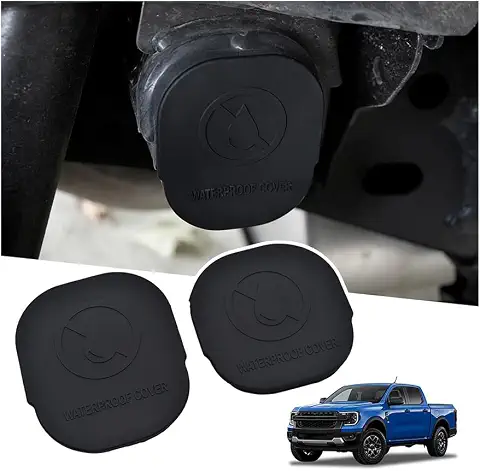 2pcs Silicone Car Frame Tube Hole Plugs for Ford Ranger 2024 2025 2026