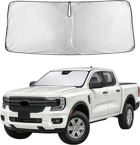 Windshields Sun Shade Fit for 2019-2024 2025 2026 Ford Ranger