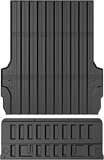 Mixsuper Truck Bed Mat for Chevrolet Chevy Colorado/GMC Canyon 2023-2026 (Only Fit 5FT Bed), Tailgate Mat Bed Liner for Colorado/Canyon Accessories, All Weather Tailgate Mat & Bed Mat Set