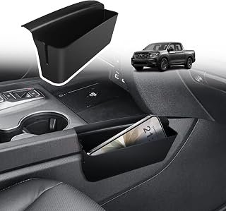Muslogy 1PC Console Side Box for 2017-2025 2026 Ridgeline Accessories