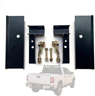 30124 Hardware Kit | for Use w/Standard Bed | Fits 2020-2025 Chevrolet Chevy Silverado GMC Sierra 2500 3500 HD | Black Powder Coat | No Drill Required