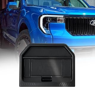 Dashboard Storage Organizer for Ford Maverick 2025 2026, Center Console Insert Tray with Magnetic Lid Hidden Panel Secret Compartment