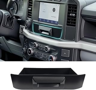 8" Screen Storage Drawer Tray for 2023-2026 Ford F250 XL/XLT Accessories