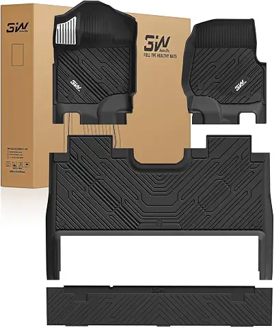 3W Floor Mats (with Metal Pedals) & Box Mat Fit for Ford F150 2015-2026