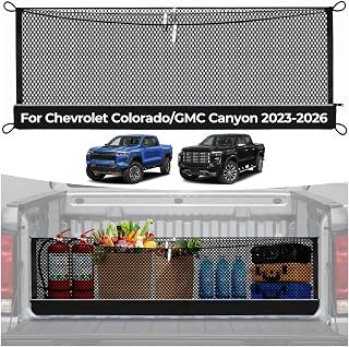 3-Layer Cargo Net for Chevy Colorado & GMC Canyon 2023-2026, Zoned Storage