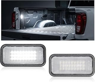 LED Truck Bed Light Compatible with 2019-2025 GMC Sierra/Chevrolet Silverado1500 2500HD 3500HD,for 2024-2025 Sierra EV White LED Bed Cargo Area Lighting Lamp Accessories OEM Replacement 84396982