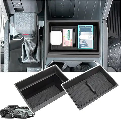 Center Console Organizer for 2022-2026 Toyota Tundra/2026 Sequoia