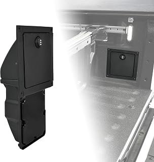 Bed Cargo Partition Storage Bin with Code Lock for Ford F150 21-23