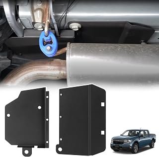 Underbody Cavity Shield Cover for Ford Maverick 2022-2025 (Left Rear, Driver's Side), Wheel Underbody Splash Shield Aluminum Alloy Cover Rust-Proof, Mud and Stone Protection