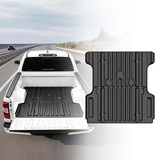 BDFHYK Truck Bed Mat Compatible with 2004-2026 Nissan Titan 5.6FT Bed, High-Wall Design & Perfect Flush Fit, TPE Heavy Duty All-Weather Cargo Liner
