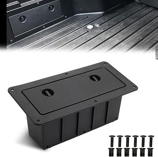 Truck Bed Storage Box with Lid Compatible with 2005-2026 Toyota Tacoma