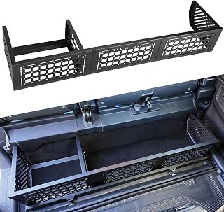 JOYTUTUS Under Seat Storage Molle Panel Compatible with 2006-2014 Ridgeline & 2017-2026 Ridgeline, Crew Cab, Truck Underseat Storage Organizer, Molle Panel Truck Accessories