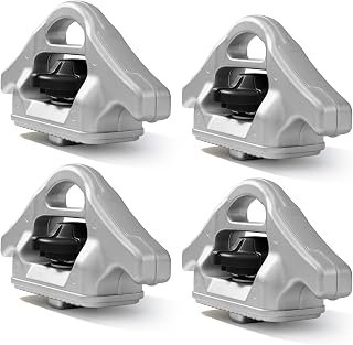 4-Pack Utili-Track Tie Down Cleats 999T7-ZV00A Replacement for Nissan Frontier 2005-2025 & Titan 2004-2015 Truck Bed Cargo Anchors
