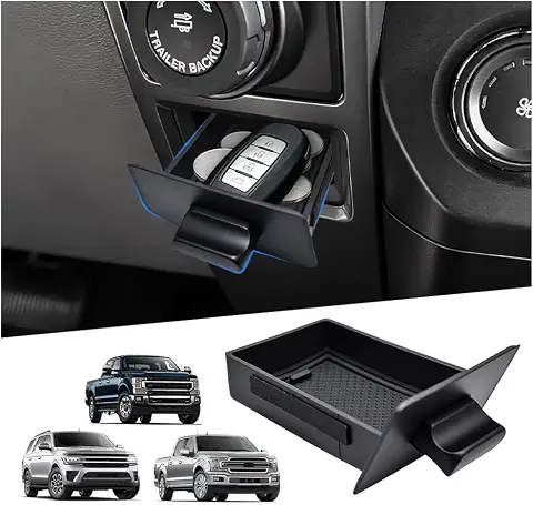 Storage Drawer Tray Fit for 2015-2020 Ford F150 Center Console Organizer