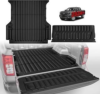 Truck Bed Mat & Tailgate Mat for 2024-2026 Ford Ranger (5FT)