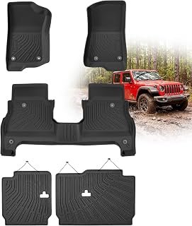 Floor Mat Backrest Liner for Jeep Gladiator JT 2020-2026