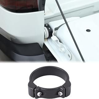 Aunginsy Car Tailgate Anti-Theft Lock Compatible with Nissan Frontier 2022-2026, Aluminum Rear Trunk Left Side Tailgate Security Device Truck Bed Tail Gate Lock Protector Exterior Accessories, Black