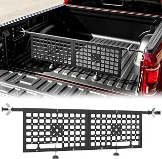 Adjustable Truck Bed Divider for Toyota Tacoma, Jeep Gladiator,Ford Ranger
