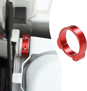 Tailgate Anti-Theft Lock Compatible with Nissan Frontier 2022 2023 2024 2025 2026, Tailgate Security Device Truck Bed Tail Gate Lock Exterior Accessories (Red)