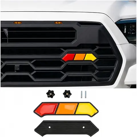 Tri-Color Grille Badge for 2022-2027 Toyota Tundra Sequoia TRD/Pro