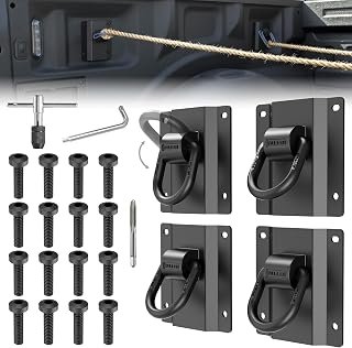 Truck Bed Tie Down Anchors for 2015-2025 Ford F150 F250 F350 Raptor