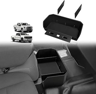 Muslogy Console Organizer for 2015+F150 & 2017+ F250/F350/F450 (Jump Seat)