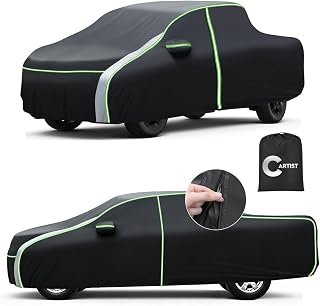 Cartist 420D Car Cover for Honda Ridgeline 2006-2026, All Weather Car Cover for Ridgeline Accessories, Full Exterior Cover Rain Waterproof Protector with Zipper & Reflective Safety Strips