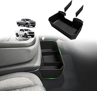 Muslogy Console Organizer for 2019-2026 Silverado/Sierra 1500, Bench Seat