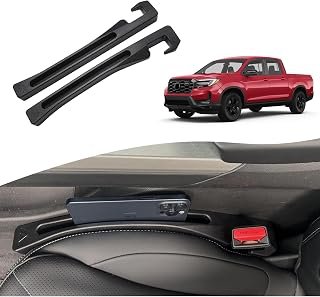 Seat Gap Filler for Honda Ridgeline 2006-2026 Black Pack of 2