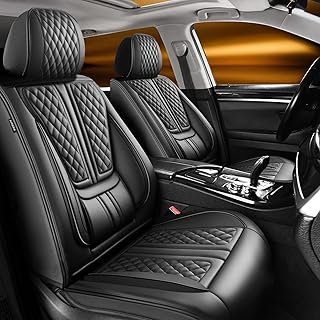 Car Seat Covers for Honda Ridgeline 2007-2025 2026,Full Set, Black