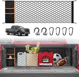 Karltys [Upgrade] Truck Bed Cargo Net for 2017-2026 Nissan Titan