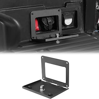 Hooke Road Bed Compartment Door Lock Lid for 2005-2023 Toyota Tacoma