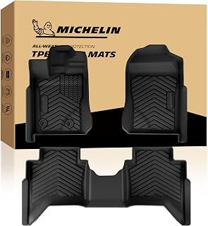 Michelin Vehicle Mat for 2024-2026 Ford Ranger SuperCrew Cab Carpet Floor