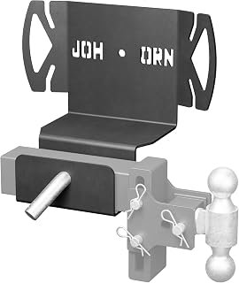 Johorn 2.5" Hitch Holder for Truck Bed, Hitch Storage Bracket Compatible with 2007-2023 Chevrolet Chevy Silverado & GMC Sierra 2500 3500 HD, Hitch Receiver Frame for Truck, RV, Boat, Camper & Farm