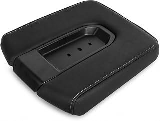 Front Center Console Armrest Lid Compatible with 2019-2026 Chevrolet Silverado 1500 & GMC Sierra 1500, 2020-2026 2500HD 3500HD, 2021-2027 Tahoe Suburban Yukon Escalade, Replaces 84714633