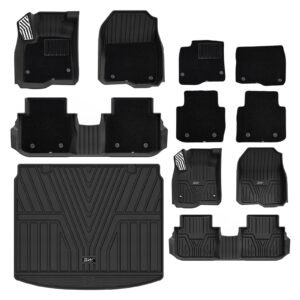 3W Honda CR-V Double-Layer Carpet Floor Mats and Cargo Liner