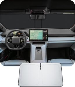CDEFG Folding Windshield Sunshade for Polestar 4 2025–2026